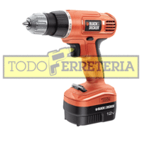 Taladro a Batera Black & Decker GC1200AR