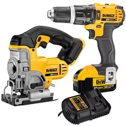 Combo Taladro DCD785 y Caladora DCS331 DeWalt DCK244M1