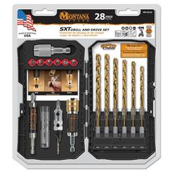 Set de Avellanador Puntas y Mechas 28 Piezas Montana MB-63126