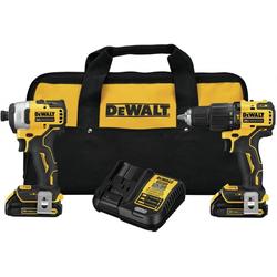 Combo Taladro Percutor y Atornillador de Impacto DeWalt DCK279D2